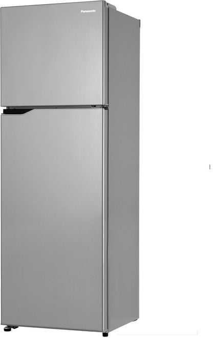 Panasonic 335 L Frost Free Double Door 2 Star Refrigerator - Silver, NR-TBG34VSS3