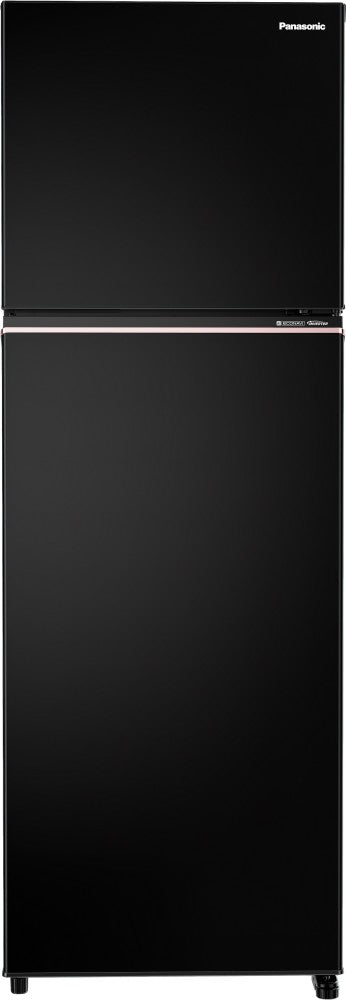 Panasonic 304 L Frost Free Double Door 3 Star Convertible Refrigerator - Black, NR-TG355CPKN