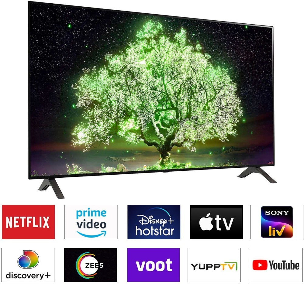 LG OLED A1 सीरीज 121 सेमी (48 इंच) OLED अल्ट्रा HD (4K) स्मार्ट वेबओएस टीवी - OLED48A1PTZ