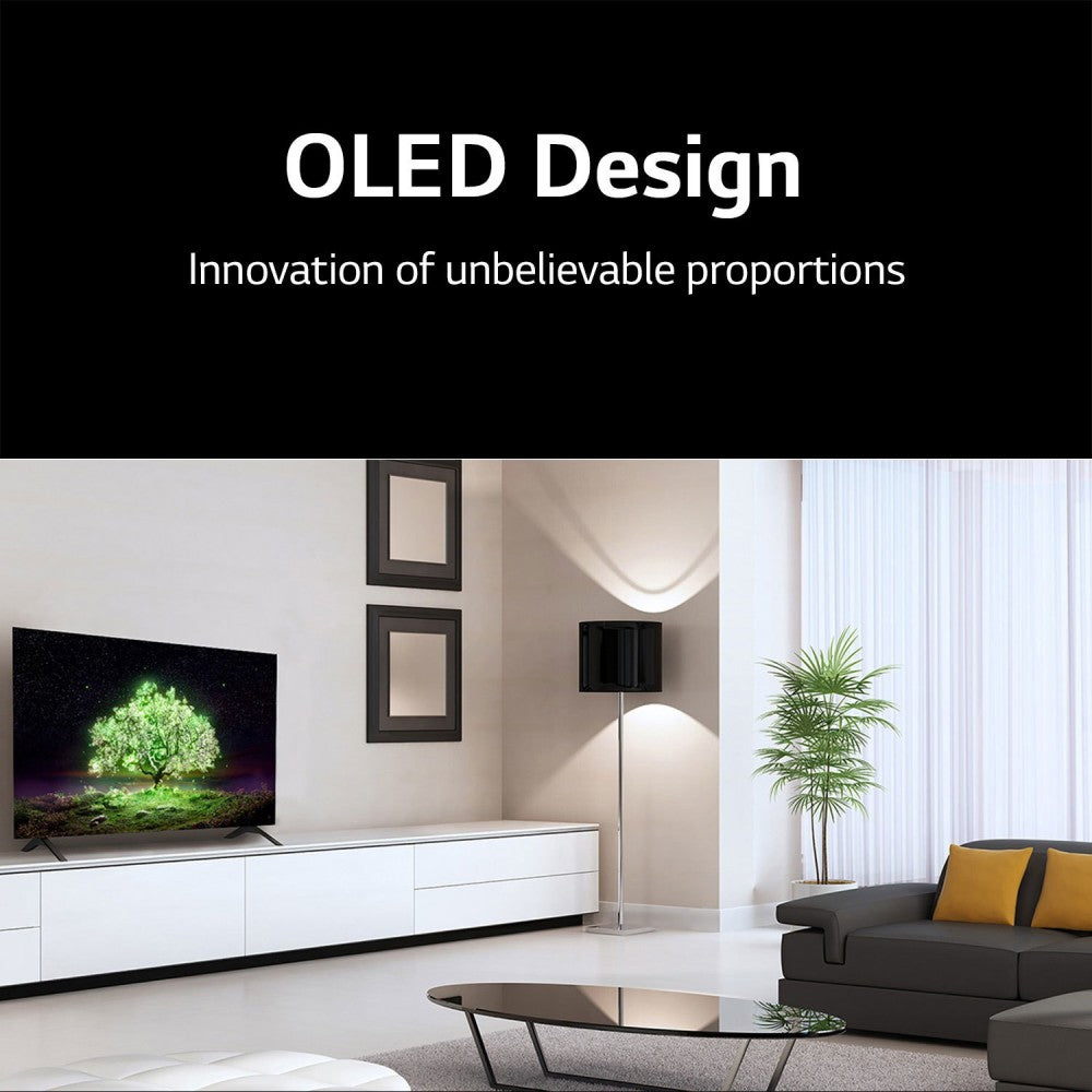 LG OLED A1 सीरीज 121 सेमी (48 इंच) OLED अल्ट्रा HD (4K) स्मार्ट वेबओएस टीवी - OLED48A1PTZ