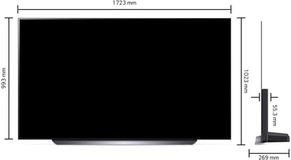 LG OLED C1 Series 195 cm (77 inch) OLED Ultra HD (4K) Smart WebOS TV - OLED77C1PTZ