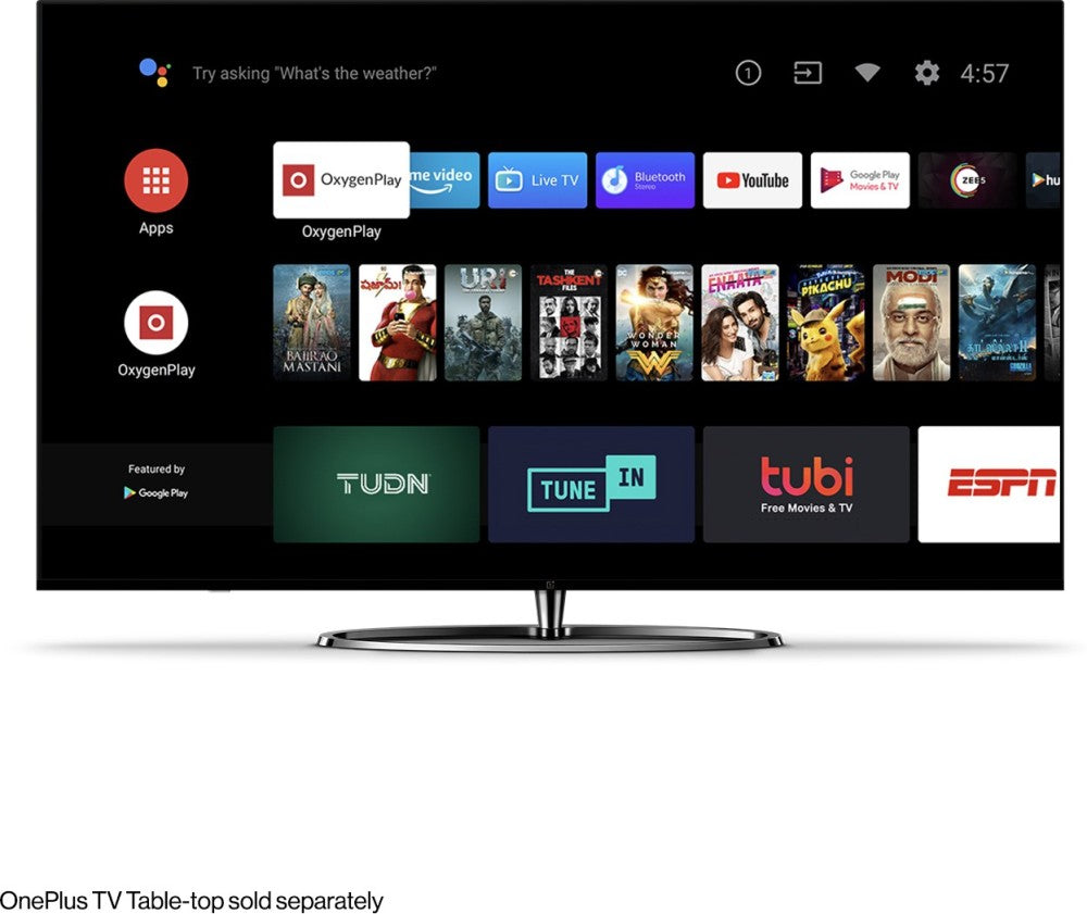 OnePlus Q1 Series 138.8 cm (55 inch) QLED Ultra HD (4K) Smart Android TV - 55Q1IN-1