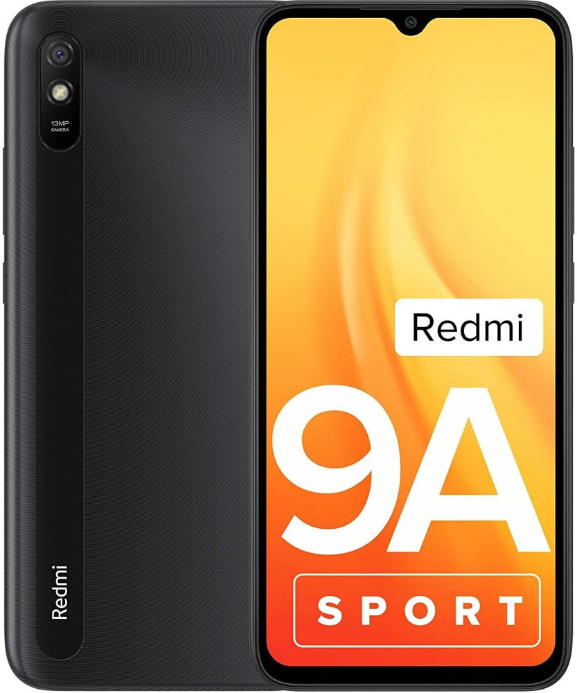 Redmi 9A Sport (Carbon Black, 32 GB) - 2 GB RAM