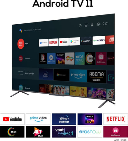 iFFALCON by TCL H72 164 cm (65 inch) QLED Ultra HD (4K) Smart Android TV Hands Free Voice Control & Works with Video Call Camera. - 65H72