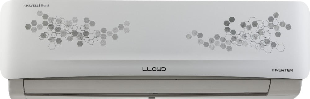 लॉयड 1.25 टन 3 स्टार स्प्लिट इन्वर्टर एसी - सफेद - GLS15I36WRBP, कॉपर कंडेनसर