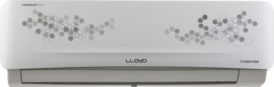 Lloyd 1.25 Ton 3 Star Split Inverter AC  - White - GLS15I36WRBP, Copper Condenser