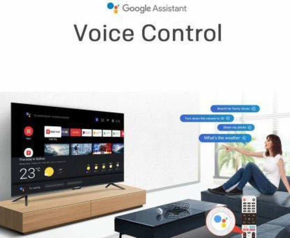 Coocaa 138 cm (55 inch) Ultra HD (4K) LED Smart Android TV with Google Assistant, HDR 10 and Dolby Audio - 55S6G Pro