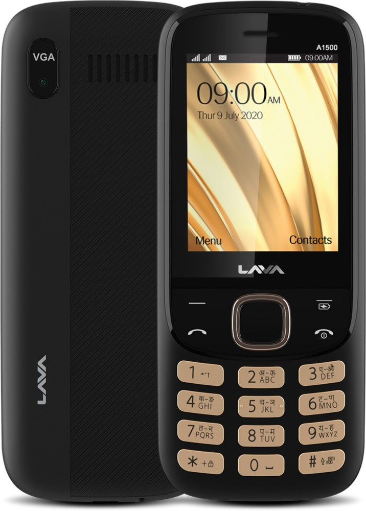 LAVA A1500 - Black