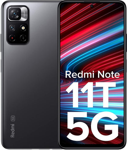 REDMI Note 11T 5G (Matte black, 64 GB) - 6 GB RAM