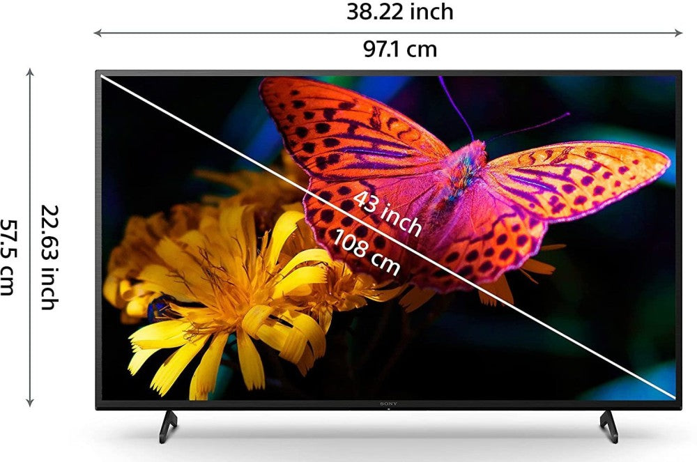 SONY Bravia 108 cm (43 inch) Ultra HD (4K) LED Smart Android TV - KD-43X74