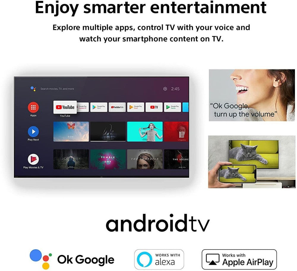 SONY Bravia 80 cm (32 inch) HD Ready LED Smart Android TV - KD-32W820