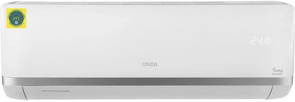 ONIDA 1.5 Ton 3 Star Split Inverter AC  - White - IR183IVR, Copper Condenser