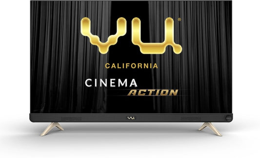 Vu Cinema TV Action Series 126 cm (50 inch) Ultra HD (4K) LED Smart Android TV with 100W built-in Soundbar - 50LX