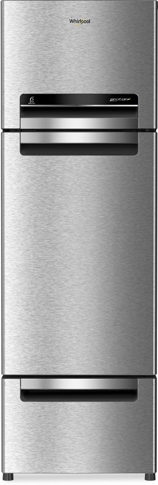 Whirlpool 300 L Frost Free Triple Door Refrigerator - Alpha Steel (N), FP 313D PROTTON ROY Alpha Steel (N)