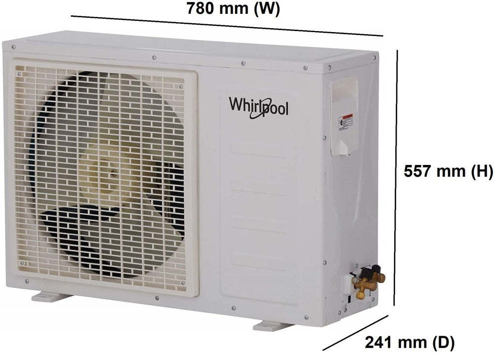 Whirlpool 4 in 1 Convertible Cooling 1 Ton 3 Star Split Inverter AC  - White - 1.0T MAGICOOL CONVERT 3S COPR INV, Copper Condenser