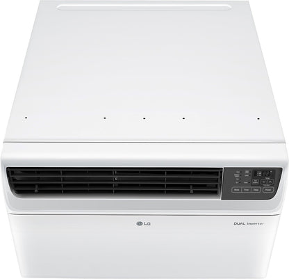 LG Convertible 4-in-1 Cooling 1.5 Ton 3 Star Window Dual Inverter HD Filter, Clean Filter Indicator AC  - White - PW-Q18WUXA, Copper Condenser