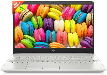 HP 15s Intel Core i5 11वीं जेनरेशन - (8GB/512GB SSD/Windows 11 Home) 15s-du3517TU पतला और हल्का लैपटॉप - 15.6 इंच, नेचुरल सिल्वर, 1.75 Kg, MS Office के साथ