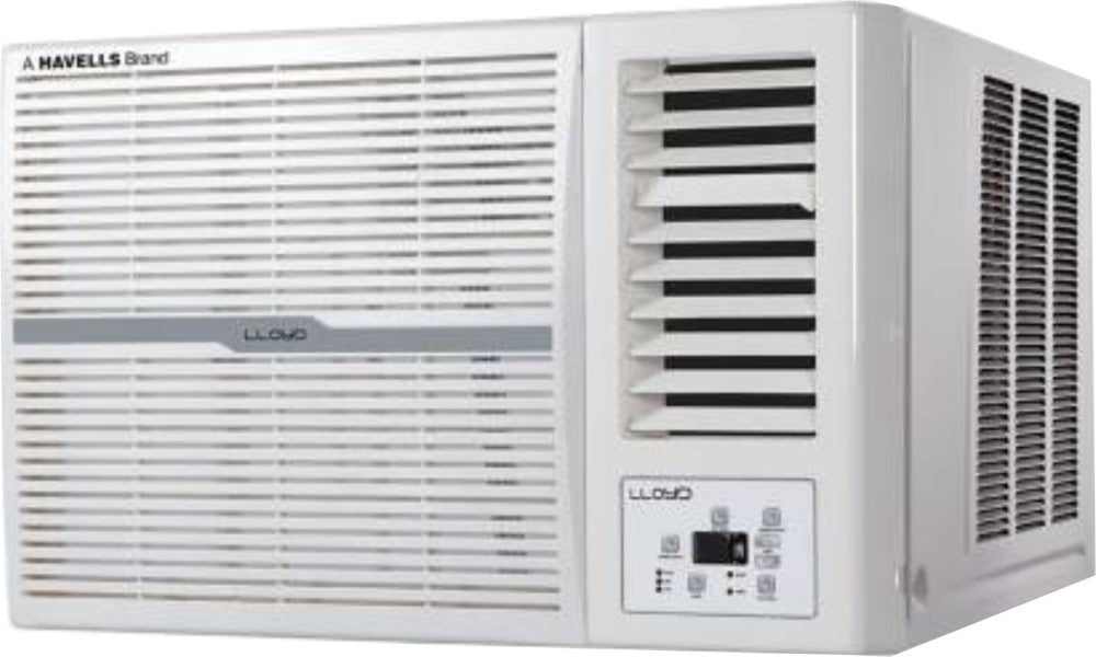 Lloyd 1.5 Ton 3 Star Window AC  - White - GLW18B32WCEW, Copper Condenser