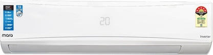 MarQ by Flipkart Convertible 4-in-1 Cooling 1.5 Ton 5 Star Split Inverter AC  - White - 155SIAA22W, Copper Condenser