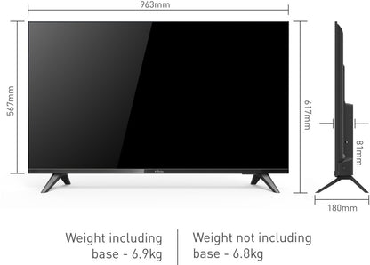 Infinix X1 108 cm (43 inch) Full HD LED Smart Android TV with Eye Care Technology - 43X1