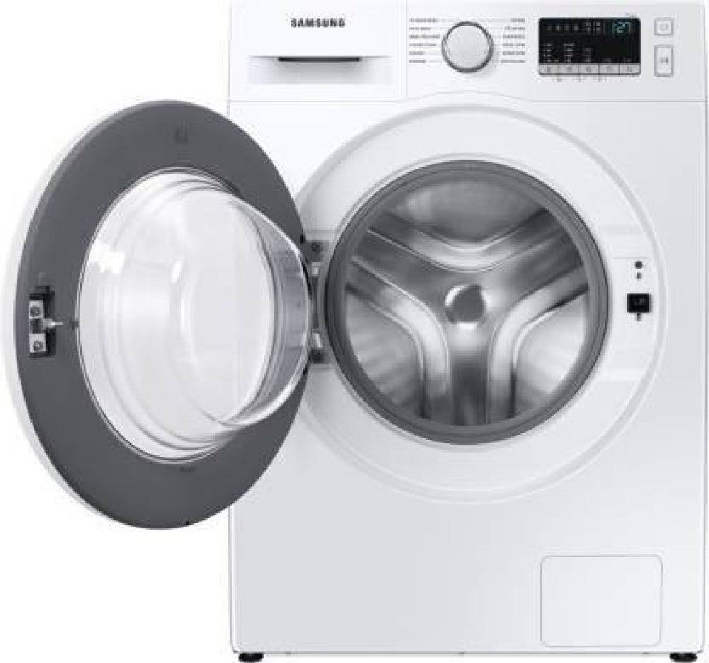 SAMSUNG 7 kg 5 Star With Hygiene Steam and Digital Inverter Fully Automatic Front Load Washing Machine with In-built Heater White - WW70T4020EE1TL