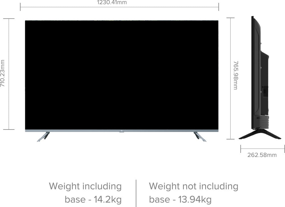 Mi Q1 138.8 सेमी (55 इंच) QLED अल्ट्रा HD (4K) स्मार्ट एंड्रॉइड टीवी डॉल्बी विजन और 30W डॉल्बी ऑडियो