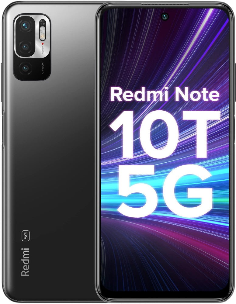 Redmi Note 10T 5G (ग्रेफाइट ब्लैक, 128 जीबी) - 6 जीबी रैम