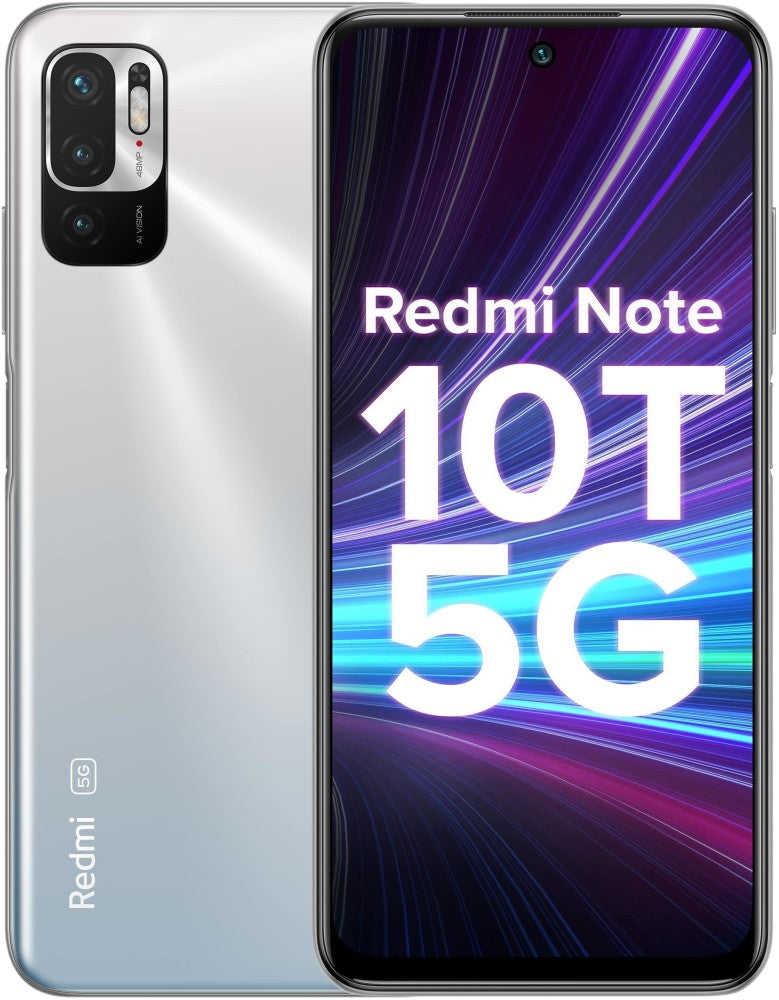 REDMI Note 10T 5G (Chromium White, 64 GB) - 4 GB RAM