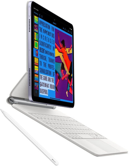 एप्पल आईपैड एयर (5वीं पीढ़ी) 256 जीबी रॉम 10.9 इंच केवल वाई-फाई के साथ (पर्पल)