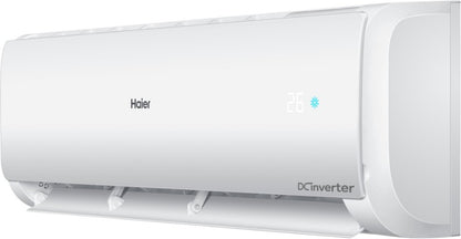 Haier 1.2 Ton 3 Star Split Inverter AC  - White - HS15Q-TCW3B(INV)/HU15-3B(INV), Copper Condenser