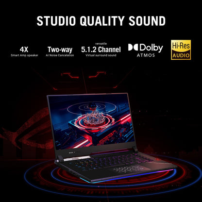 ASUS ROG Strix Scar 15 (2022) Core i9 12th Gen - (32 GB/1 TB SSD/Windows 11 Home/8 GB ग्राफ़िक्स/NVIDIA GeForce RTX 3070 Ti/240 Hz) G533ZW-LN136WS | G533ZWZ-LN136WS गेमिंग लैपटॉप - 15.6 इंच, ऑफ ब्लैक, 2.30 किग्रा, एमएस ऑफिस के साथ