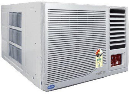 CARRIER 1 Ton 3 Star Window AC  - White - 12 K Estra Cx (3 Star) WRAC AC R32 / CAW12SC3R31F1, Copper Condenser