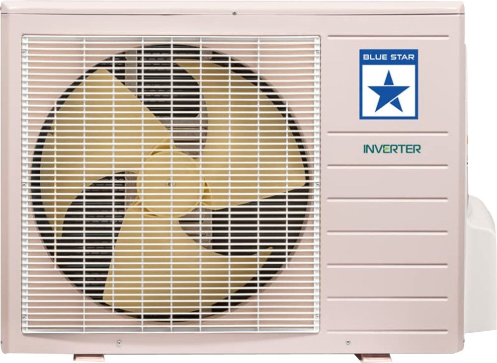 Blue Star 1.5 Ton 5 Star Split Inverter AC  - White - IA518DLU, Copper Condenser