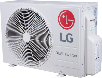 LG 1.5 Ton 3 Star Split Dual Inverter AC  - White - PS-Q18TNXE1, Copper Condenser