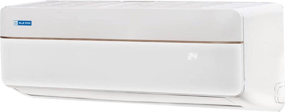 Blue Star 1.5 Ton 3 Star Split AC  - White - FA318VLU, Copper Condenser