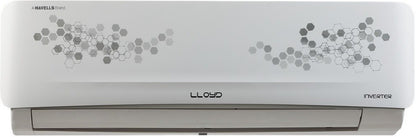 Lloyd 1.2 Ton 3 Star Split Inverter AC  - White - GLS15I3FWSEL, Copper Condenser