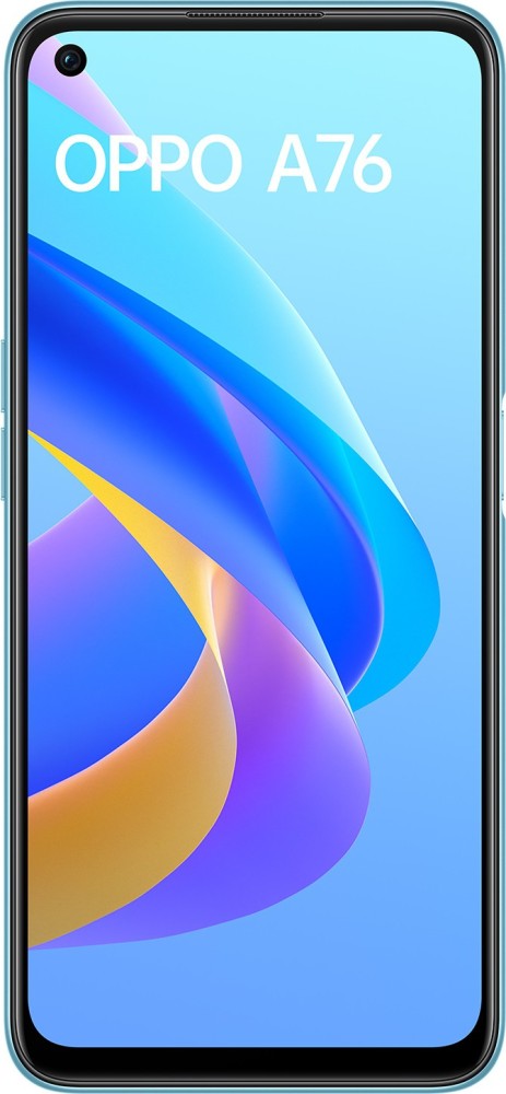 OPPO A76 (Glowing Blue, 128 GB) - 6 GB RAM