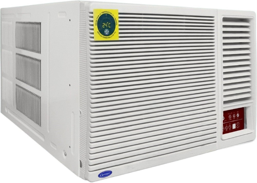 CARRIER 1.5 Ton 4 Star Window AC  - White - 18 K Estra Cx (4 Star) WRAC AC R32 / CAW18SC4R31F1, Copper Condenser