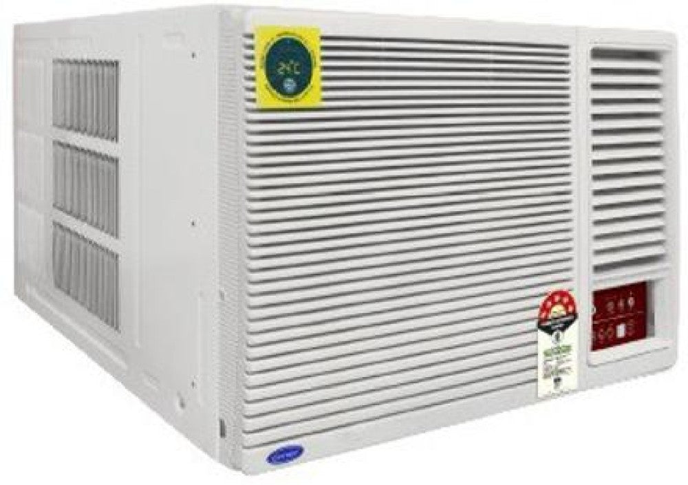 CARRIER 1.5 Ton 5 Star Window AC  - White - 18 K Estra Cx (5 Star) WRAC AC R32 / CAW18SC5R31F1, Copper Condenser