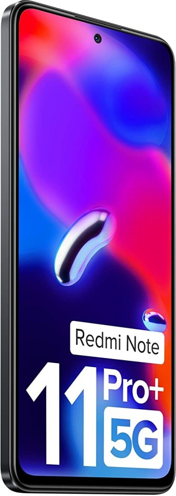 Redmi Note 11 PRO Plus 5G (स्टील्थ ब्लैक, 128 जीबी) - 6 जीबी रैम