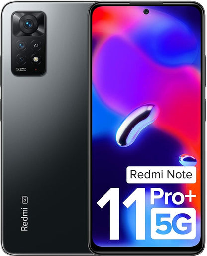 Redmi Note 11 PRO Plus 5G (स्टील्थ ब्लैक, 128 जीबी) - 6 जीबी रैम