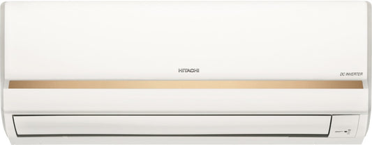 Hitachi 1 Ton 3 Star Split Inverter AC  - White, Gold - RAFG312HFEOZ1/EAFG312HFEOZ1/CAFG312HFEOZ1/CA312HFEOZ1, Copper Condenser