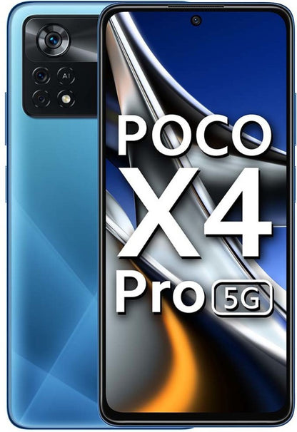 POCO X4 Pro 5G (लेजर ब्लू, 128 जीबी) - 8 जीबी रैम