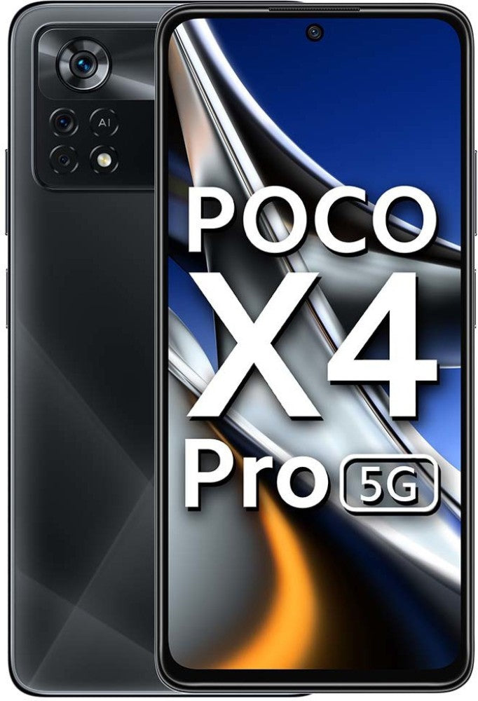 POCO X4 Pro 5G (लेजर ब्लैक, 128 जीबी) - 8 जीबी रैम