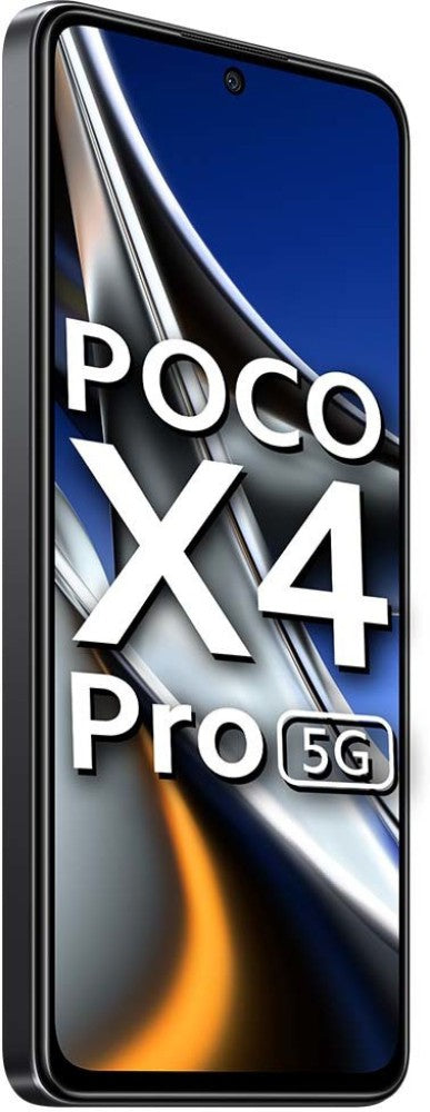 POCO X4 Pro 5G (लेजर ब्लैक, 128 जीबी) - 8 जीबी रैम