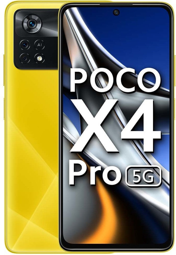 POCO X4 Pro 5G (पीला, 128 जीबी) - 8 जीबी रैम