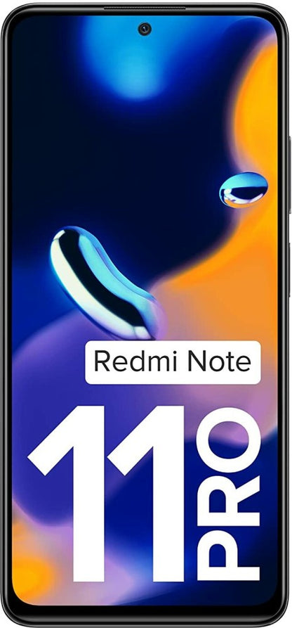 REDMI Note 11 Pro (Stealth Black, 128 GB) - 6 GB RAM