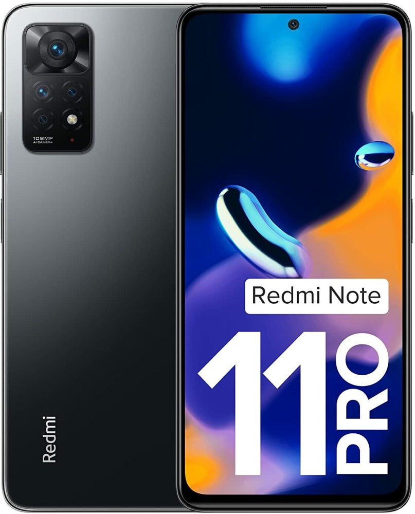 REDMI Note 11 Pro (Stealth Black, 128 GB) - 6 GB RAM