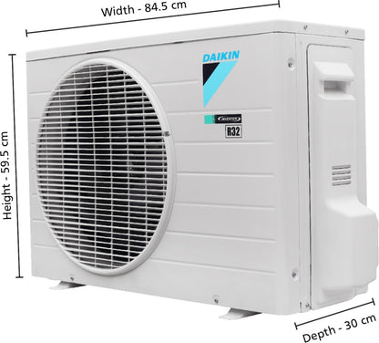 Daikin 1.5 टन 5 स्टार स्प्लिट इन्वर्टर AC - सफ़ेद - FTKM50UV16U/RKM50UV16U, कॉपर कंडेंसर