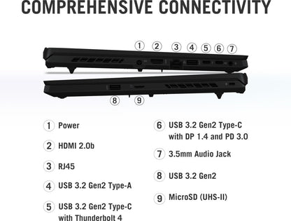 ASUS ROG Zephyrus M16 (2022) 90Whr बैटरी कोर i9 12वीं पीढ़ी के साथ - (32 GB/2 TB SSD/Windows 11 Home/16 GB ग्राफ़िक्स/NVIDIA GeForce RTX RTX 3080 Ti/165 Hz) GU603ZX-K8024WS गेमिंग लैपटॉप - 16 इंच, ऑफ ब्लैक, 2 किलोग्राम, एमएस ऑफिस के साथ